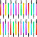 30 Pieces Inflatable Light Saber Sword Costume Toys Lightsaber Toys for Kids Baby Birthday Party Favors, 6 Colors