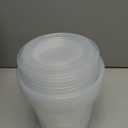 30 Pack 7/6/5/4/3 Inch Clear Nursery Pots for Plants, Flexible Plastic Plant Pots with Drainage Holes, Transparent Seed Starter Pots Variety Pack for Succulents, Seedlings, Flowers, Vegetable