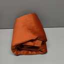 MIULEE Velvet Curtains 84 inches 2 Panels - Luxury Burnt Orange Blackout Curtains for Bedroom Living Room Thermal Insulated Super Soft Window Drapes Rod Pocket & Back Tab, Terracotta Rust Fall Decor