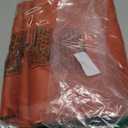 KOUFALL Burnt Orange Grommet Top Curtains for Kitchen Window 45 Inch * 34 Inch Length Set of 2 Panels Colorful Fabric Short Blackout Fall Curtains for Bedroom Decorations Home Decor Bathroom Small Window