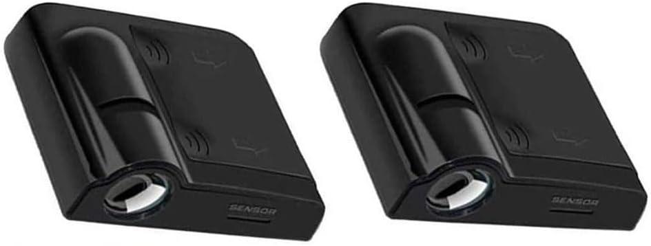 Unifizz 2Pcs Ala-ba-ma Crim-Son Tide Car Door Lights Logo Projector - Universal Wireless Car Door Led Projector Lights for UA All Car Models