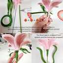 Pipe Cleaners Craft Bulk - Thick 6mm Fuzzy Stems for DIY Flowers, 300PCS Multi-Color Chenille Stems for Art Projects (Shape-yu)