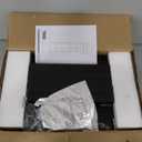 TUTOTAK Corner Shelf with LED Light, 6-Tier Corner Bookshelf for Small Space, Narrow Display Corner Shelf Stand with Storage Rack, for Living Room, Bedroom, Rustic Brown BS05BB006L