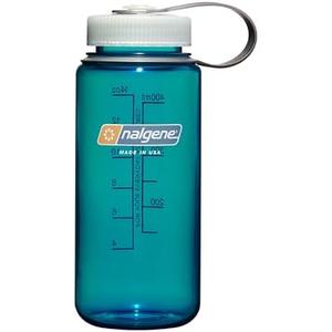 Nalgene 16 oz Wide Mouth Water Bottle | Slim Cup Holder Size, BPA-Free, Durable & Leak Proof, Lightweight Travel Bottle, Trout