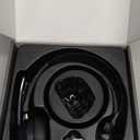 Bluetooth Headset, Wireless Headphone with AI Noise-Canceling Microphone On Ear Wireless Headset with USB Dongle for Computer Office (Black)