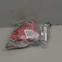 WishTip 6 Pcs 12" Large Glitter Poinsettia Artificial Christmas Flowers with Stems Xmas Tree Wreath Ornaments New Year Home Wedding Party Decor (Burgundy)