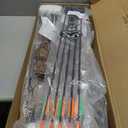 TOPOINT ARCHERY M2 Junior Compound Bow Set for Beginners, Youth & Kids, Women - 17"-27" Draw Length, 10-40Lbs Draw Weight, 290fps IBO, 2.54lbs Lightweight Design