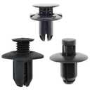 150 Pcs Fender Liner Push-Type Retainer Clip Fastener 86595-2T500, 86590-28000, 86155-2H100 Compatible with Hyundai Kia