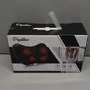 Papillon Back Massager with Heat,Shiatsu Neck Massager Pillow for Back,Neck,Shoulder,Foot & Lower Back Pain Relief,Electric Kneading Massager, Gifts for Women/Men/Dad/Mom/Fathers Day/Mothers Day (Black)