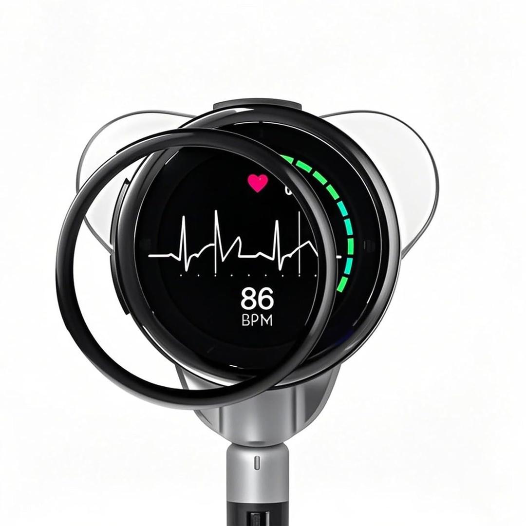 3D Curved Screen Protector for EKO CORE 500 Digital Stethoscope  Full Coverage, Anti-Scratch, 360 Protection (2-Pack) (2)