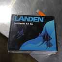 Landen 60H 30 Gallon Rimless Low Iron Aquarium Tank, 23.6" W  17.7" D  17.7" H (60cm x 45cm x 45cm) 8mm Thickness with Black Nano Foam Leveling mat Included