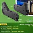 for PS5 Power Supply for ADP-400DR / ADP-400ER /PA-1401-JT20 Internal Power Source with AC Adapter Replacement Console Accessories Parts with Power Cable Repair Tools