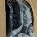 Hubcaps Wheel Cover Replacement R16 Size Hub Cap Universal-Fit Steel Wheel Rim Caps ABS Tire Covers for Most Cars Trucks Sedans SUV -Set of 4（16-inch，Black）