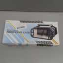 iNOTOGG Compatible Nintendo Switch Lite Screen Protector Case Cover with Hand Grip, Detachable Protective Case with Shockproof and Anti-Scratch Design for Nintendo Switch Lite, Black