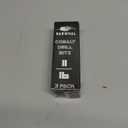 11/16 Cobalt Drill Bits - 3 Pack - 6 Inch Length - M35 Cobalt Drill Bits with Storage Case - Perfect Drill Bits for Metal, Hardened & Stainless Steel, Cast Iron, and More!