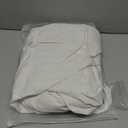 Grounding Sheets Queen,10% Pure Silver Fiber+90% Organic Cotton,Deep Pocket Grounding Bed Sheets.Grounded Fitted Sheets Set. (White)