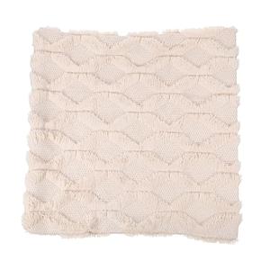 GRIRIW Sofa Throw Pillow and Cozy Lint Pattern Pillowcase for Living Room and Bedroom Decor for Pack Of 2 (Beige, Dark Beige)