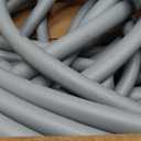 Flexzilla Colors Garden Hose 5/8 in. x 100 ft., Lightweight All-Weather Water Hose, Durable and Flexible, Leak-Free Connections, Slate Gray