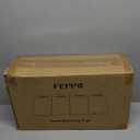 FEPPO Electric Warming Tray, 4-in-1 Food Warmers for Parties Buffet with 10 Temp Settings and Timer, 33"x15" Glass Surface Warming Mat for Food, Modular Buffet Hot Plates for Catering and Gatherings (Black&gold)