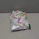 Horaldaily Spring Fitted Tablecloth 60 Inch Round, Spring Daisy Floral Flowers Butterfly Washable Table Cover Elastic Edged for Dinning, Picnic, Camping, Banquet (White)