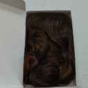 H&Bwig Farrah Fawcett Wig - Brown 70s Feathered Disco Wig for Women, Long Natural Synthetic Hair, Vintage Style for Party, Cosplay Costume Fashion Accessory