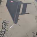 GoSports Full Size 8 ft x 4.2 ft Billiards Game Table - Foldable Design, Includes Full Set of Pool Balls, 2 Cue Sticks, Chalk, and Felt Brush - Black