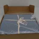 ROARINGWILD Blue Queen Size Quilt Bedding Sets with 2 Pillow Shams, Full Lightweight Soft Bedspread Coverlet, Quilted Blanket Thin Comforter Bed Cover for All Season, 3 Pieces, 90x90 inches