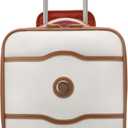 DELSEY PARIS Chatelet 2.0 Softside Luggage Under-Seater with 2 Wheels, Angora, Carry on 16 Inch