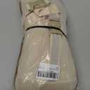 ALIBO Chairs Recliner Neck Rest Back Pillow Pain Relief Supports Car Airplane Travel Curve Pillow with Adjustable Elastic Strap Head Protector Pillow Beige 1 Piece, Firm One