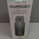 Momcozy Portable Bottle Warmer for Travel  Dual Heating Modes for Breast Milk & Water, Portable Milk Warmer with Fast Heating & Long Battery Life, 17 Ounces Large Capacity to Meet Your All-Day Needs (Gradual Change of Green)