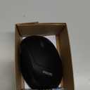 Philips Ergonomic Mouse - Vertical Mouse with 800/1200/1600 Adjustable DPI, 6 Silent Buttons Design for S/M Hands, Auto Power Saving, Light Weight, 2.4GHz Wireless Mouse for Laptop, Desktop, PC-Black