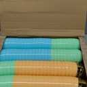JOYIN 100PCS 3.15" Pastel Easter Eggs + 2 Golden Eggs, Empty Easter Eggs Fillable, Colorful Plastic Eggs Bulks for Easter Hunt, Party Favor, Basket Stuffers Filler, Classroom Prize Supplies