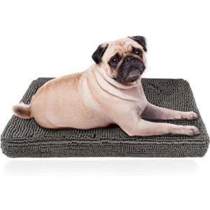 Muddy Mat Dog Crate Bed mat, Comfortable Dog Pillow, Crate Bed for  Dogs and Cats, Ultra Soft & Relaxing Washable & Dryer Safe Chenille Material Medium (23"x36")