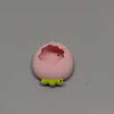 Strawberry Bubble Protective Case for Tamagotchi Paradise, Soft TPU Silicone Cover with Faceplate, Flower Shaped Zoom Dial Cap & Charms Set, Anti-Scratch & Waterproof (Pink)