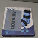 REVIX Ankle Ice Pack Wrap for Foot Pain Relief and Feet Injuries, Reusable Gel Ice Cold Packs for Achilles Tendonitis, Plantar Fasciitis, Sprained Ankles and Heels