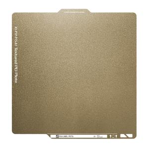 PEI Sheet for Bambu Lab X1 X1C X1E P1P P1S A1 Bambulabs PEI Build Plate with Identification Code,Double Sided Textured PEI Flexible Removal Spring Steel Sheet, 257x257mm Bambu Build Plate