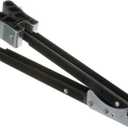 attwood 460-ADJ Adjustable Transom Saver, 36 to 60 Inches, Steel Construction, Rubber Pads, Corrosion-Resistant Black Finish