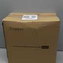 Gopper 12" Ultra Quiet Bathroom Exhaust Fan with 6500K LED Light, 1.0 Sone 120 CFM, 10x10 Mount, 1500 LM Ceiling Ventilation Fan, Energy Efficient (6500K LED-W)