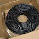 1/4" Drip Irrigation Tubing with 6" Emitter Spacing, (650 Ft Roll) Hydroponics Dripline with Built-in 0.5 GPH Dripper, Saving 80% Water, Drip Line for Greenhouses and Dense Planting Areas (Black)