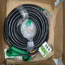 75FT 30 Amp Generator Extension Cord 4 Prong, NEMA L14-30P/L14-30R 10 Gauge STW 125/250V Twist Lock Generator Cord Heavy Duty, Black ETL Listed