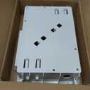 in-Wall TV Box with Flange for Home Theater Installation, 11.9" x 8.4" Cord Hider for Wall Mounted TV, with 2 Outlets, Cable Bracket, LV Cable & 1-1/2" ENT Entrance, Ideal for New or Retrofit Job