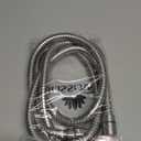 Shower Hose, 79 Inches Extra Long Stainless Steel Handheld Shower Head Hose with Brass Insert and Nut - Durable and Flexible(Brushed Nickel)