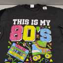 This Is My 80's Costume 80s Party Outfit Funny 80's Lover T-Shirt, Large