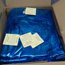 Blue 90CM Inflatable Collision Balls Portable Foldable Recyclable Body Bubble Bag, 2 Pack