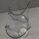 US Acrylic 64oz Bistro Clear Pitcher | Set of 2 Beer Pitchers | Reusable, BPA-free, Made in the USA, Indoor and Outdoor Pitcher Set for Water, Lemonade, Juice, Soda Pop, and Beer