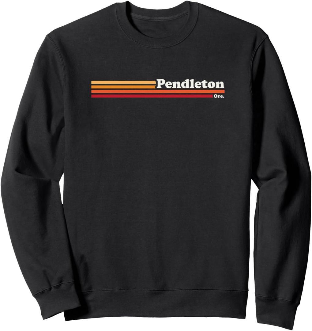 Vintage 1980s Graphic Style Pendleton Oregon Sweatshirt
