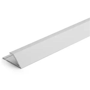 Satin Silver 8mm x 84 in. Aluminum Reducer Floor Transition Strip
