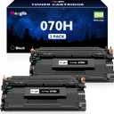 070H Toner Cartridge 2-Pack Replacement for Canon 070H Black High Yield Toner Cartridge CRG-070H CRG070H for Canon imageCLASS MF465dw MF462dw LBP247dw LBP246dw MF460 LBP240 Series Printer Ink