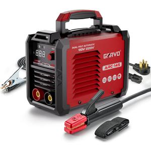 GARVO 110V/220V Dual Voltage Portable Welding Machine,145Amp ARC Welder Mini Stick welder Digital Display LCD, Hot Start, Arc Force and Anti-Stick ARC-145(ARC-145)