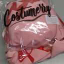 50s Outfit for Girls 50s Costume Girls Poodle Skirt Sock Hop Halloween Party Dress Up (Pink, S)